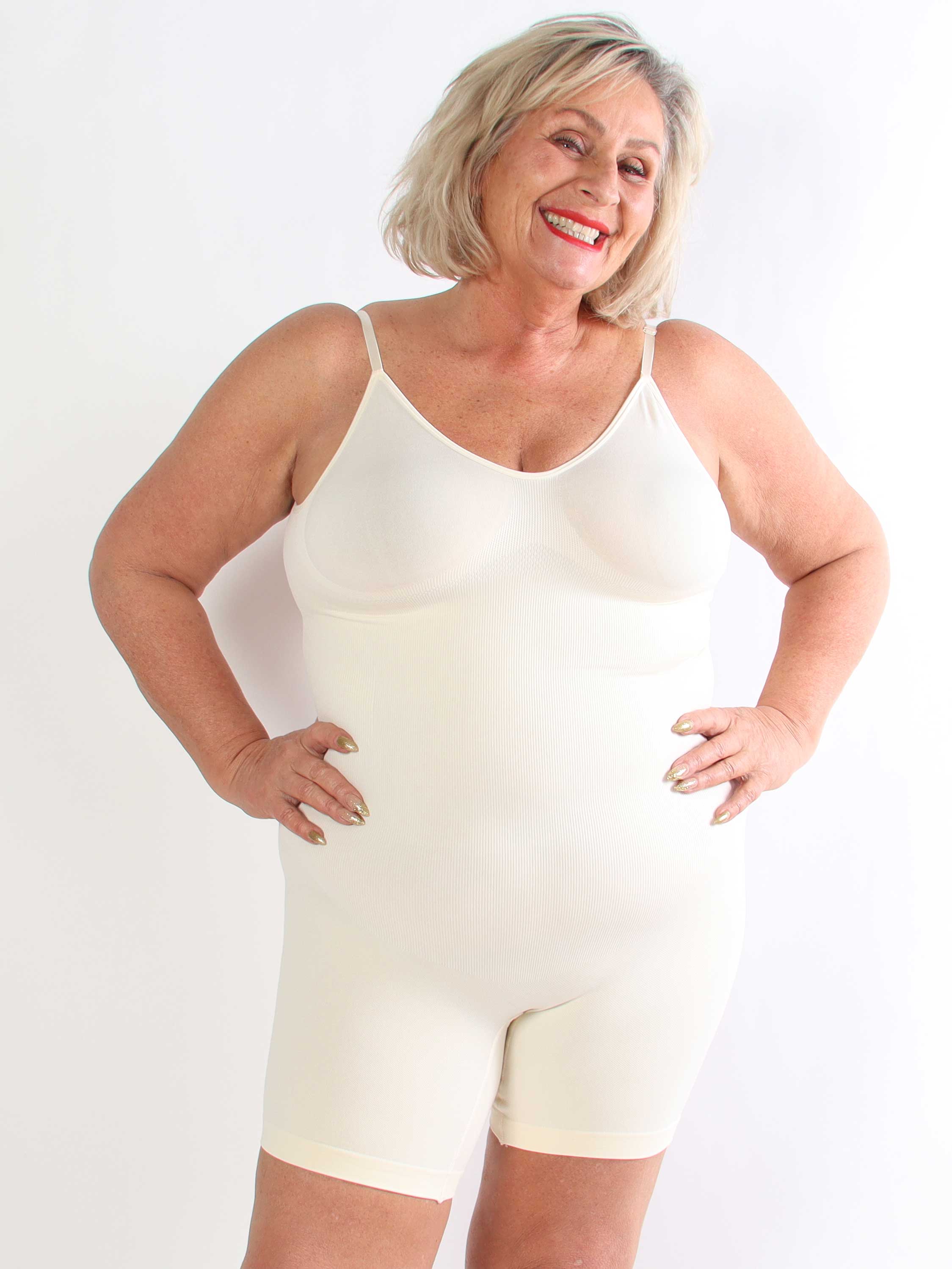 Sculpting Bodysuit - Elastisk bodysuit med justerbare stropper